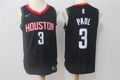 NBA2018全明星賽球衣 火箭隊3號球衣保羅Chris Paul 黑色