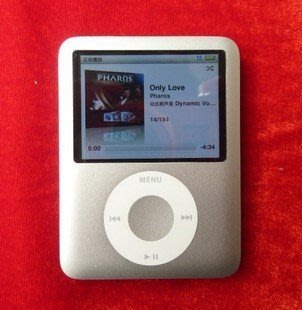 原廠播放器 ipod nano 3代 4G 8G 小胖子  MP3 MP4 成色9成新以上