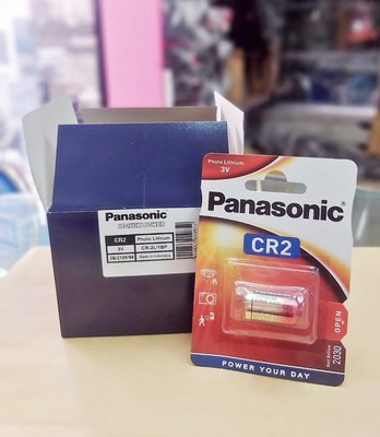 王冠攝影社 有效日期2030 國際 Panasonic CR2 一次性鋰電 CR-2 不可充電 3V鋰電池