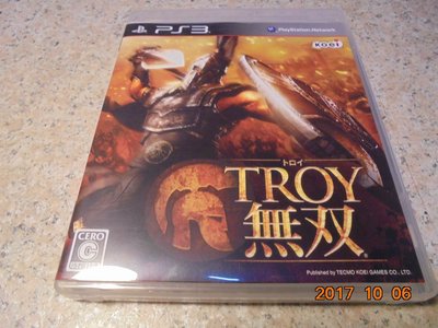 PS3 特洛伊無雙 Warriors: Legends 亞日版 直購價600元 桃園《蝦米小鋪》