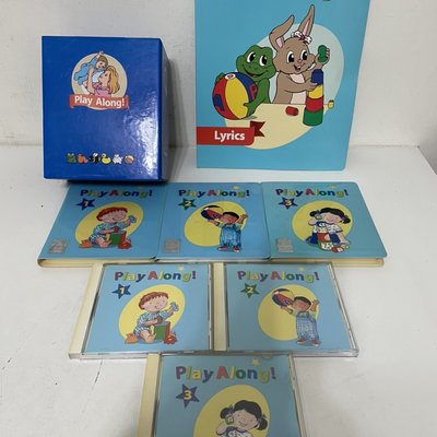 寰宇迪士尼美語Play along 3DVD（有字幕版）+3CD+圓弧版手冊+玩具