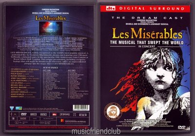 熱銷直出 悲慘世界 十週年紀念演唱會 Les Miserables (2DVD/中文字幕)蝉韵文化音像BD藍光