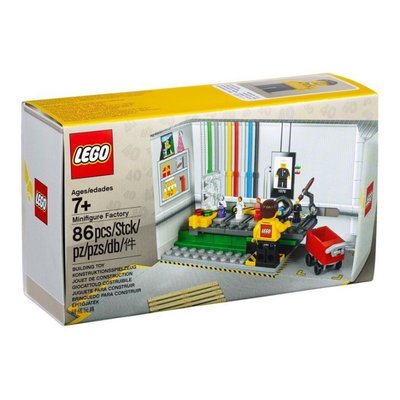 全新已絕版 40周年紀念  LEGO 5005358 樂高迷你人偶小工廠