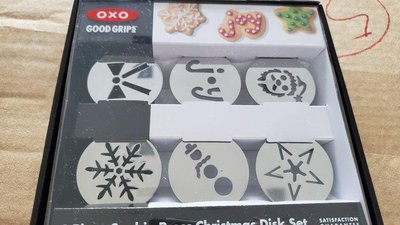 雷貝卡** OXO 餅乾機專用模具 餅乾模 耶誕