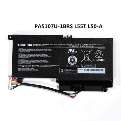 全新 台灣現貨 原裝 東芝 PA5107U-1BRS L50A L40A L50DA S50DA 電池