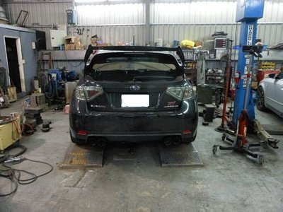 [排氣管工匠]  Subaru STI  原廠排氣管內部結構改良 (全台獨家專利研究)
