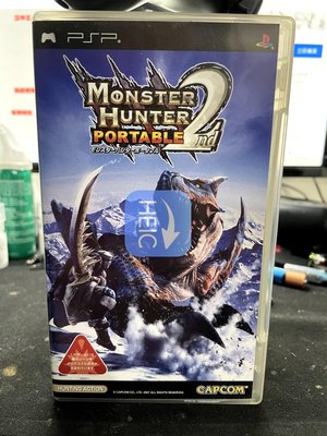 PSP遊戲片 魔物獵人攜帶版2nd Monster Hunter Portable 2nd