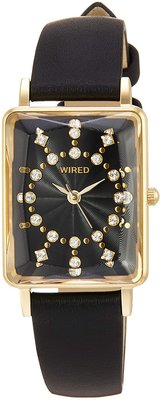 日本正版 SEIKO 精工 WIRED f AGEK453 女錶 手錶 皮革錶帶 日本代購