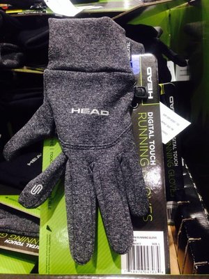 Costco 好市多 HEAD 進口多功能運動手套/智慧觸控多功能手套 黑色 or 灰色 特價:550元