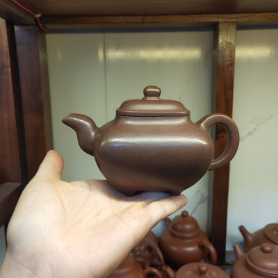 精品好紫砂的手工四方傳爐，傳統傳爐，形體越看越有味道，方口，733 紫砂壺 茶具 茶寵【玲瓏軒】
