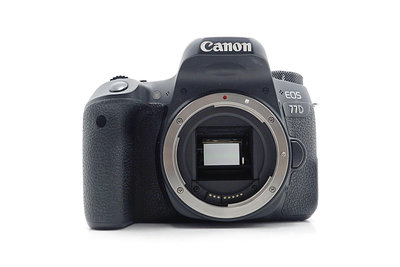 【台中青蘋果】Canon EOS 77D 單機身 二手 單眼相機 快門次數約23,079 #88044
