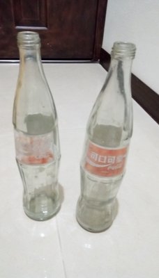 二手 早期 可口可樂 汽水 玻璃 瓶，600ml，一瓶120元