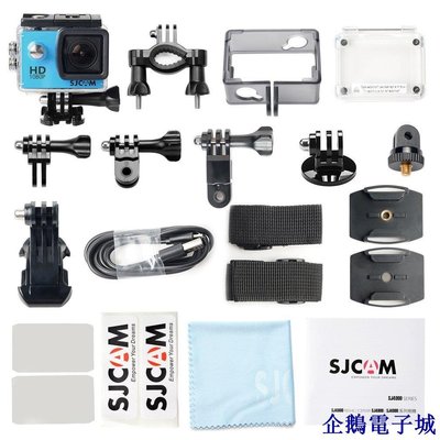 溜溜雜貨檔Sjcam SJ4000 防水運動相機全高清 1080P 12MP 2.0'' 運動相機