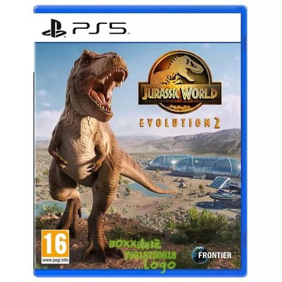 BOXx潮玩~ps5游戲 侏羅紀世界 進化2 侏羅紀恐龍公園
