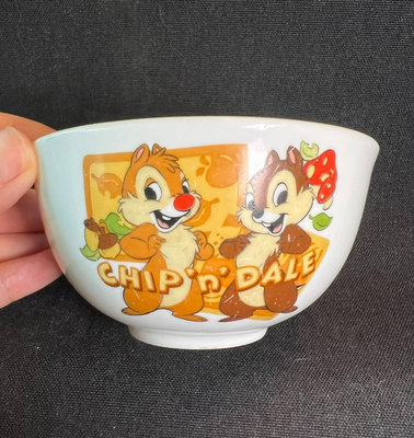 日本迪士尼奇奇蒂蒂松鼠小碗