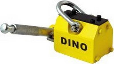 FUJEN系列:DINO 600KG磁性吸盤/吸盤/吊盤/開關式強力吸盤/磁鐵/鋼索/開關式永久磁性吊盤/強力吸盤