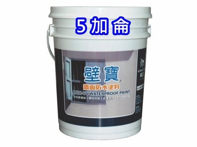 【THS無機防水系統】貓王 K1-666 水泥漆 乳膠漆 壁寶 牆面防水塗料 壁寶 面漆 5加侖