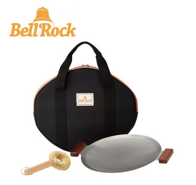 🔥韓國製🔥【樂活登山露營】韓國 BellRock 不鏽鋼蜂巢複合金節能烤盤組28cm 烤肉 烤盤 烤盤組 露營 野營