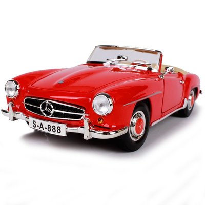 賓士 Mercedes-Benz 紅色 190SL FF5531824 1:18 合金車 模型 預購 阿米格Amigo