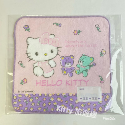 [Kitty 旅遊趣] Hello Kitty 方巾 凱蒂貓 三麗鷗大集合 小毛巾 酷洛米 帕恰狗
