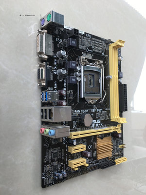 主機板Asus華碩 H81M-K 游戲辦公1150針臺式電腦主機主板全新支持4590電腦主板