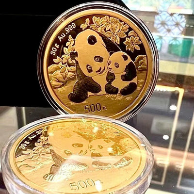 2024年 中國熊貓 金幣 30克4293