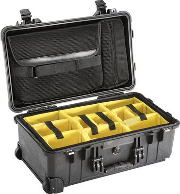 派力肯 (塘鵝) Pelican case 1510SC (可調式隔層板+上蓋整理袋) 防水 防撞 防塵 儲運箱 搬運箱