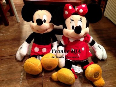 *Yvonne MJA* 美國 迪士尼 Disney 樂園 限定正品 米奇 米妮 娃娃