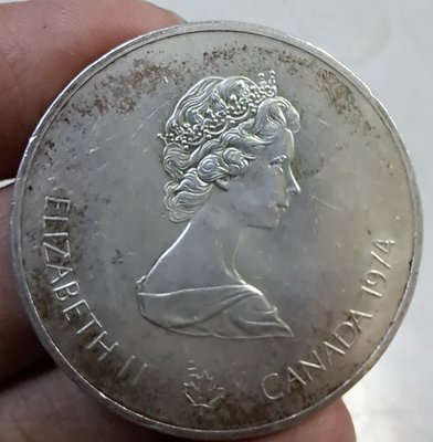 永誠精品尋寶地 NO.7994 加拿大 1976 夏季奧運 珍藏紀念幣 白銀925