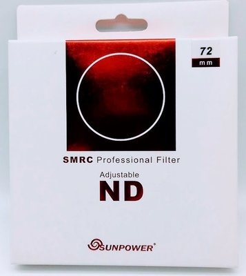 SUNPOWER 可調式ND減光鏡 SMRC ND4-ND400 TOP1 72mm ND4-400 可調減光鏡