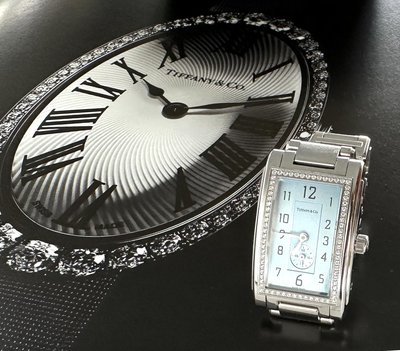 Tiffany&amp;Co. 附原廠盒 鑽錶