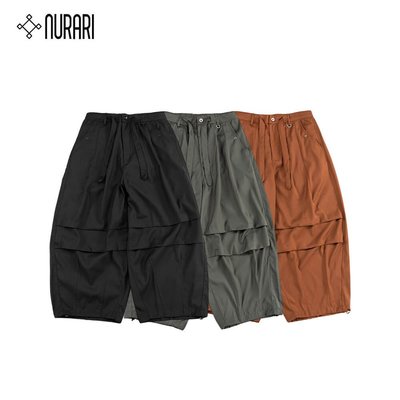 [NMR] Nurari 23 S/S JS-Armour Tobi Trousers 簡約特殊立體剪裁寬鬆氣球褲