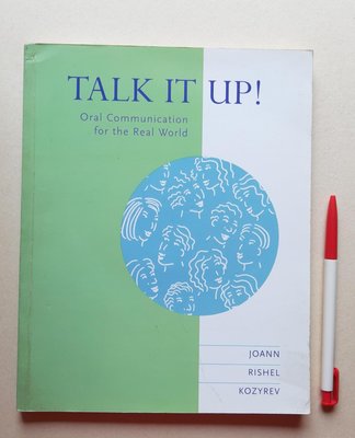 Talk It Up!Oral Communication for the Real World英語口語溝通 英語聽力　
