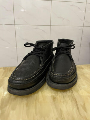 Russell moccasin 9E二手美製手工鞋，red wing brother bridge Alden paraboot可參考