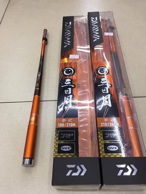 五豐釣具-DAIWA  最新款蝦竿三日月參式6/7尺特價2500元
