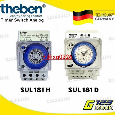 181d 181H  SUL 181H 模擬 Theben Switch Timer 24 小時面板