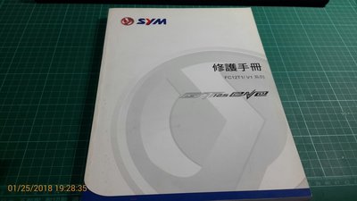 機車迷珍藏~《SYM三陽GT125EVO FC12T1/V1 修護手冊》2011【CS超聖文化讚】