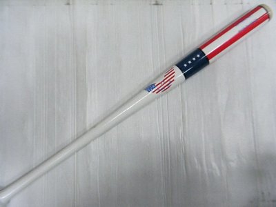 新莊新太陽 SAM BAT 職業級 北美 楓木 實心 壘球棒 美國 國旗 LOGO 紅白 AK1 棒型 特5500