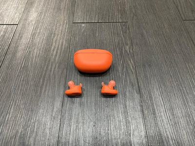 【億而創耳機音響】中華店展示機出清 SONY WF-SP800N 橘色 玩家收藏