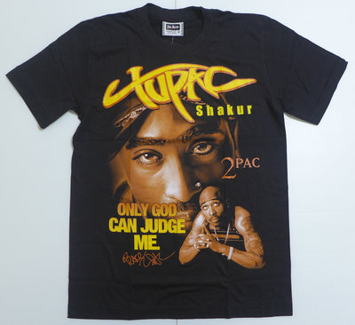 【Mr.17】2PAC 吐派克 Tupac Only God Can Judge Me 嘻哈饒舌短袖T恤 (G032)