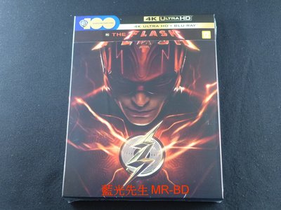 [藍光先生UHD] 閃電俠 UHD+BD 雙碟LOGO鐵盒版 The Flash