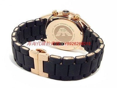 ❤正品專購❤ EMPORIO ARMANI 亞曼尼手錶 AR5905 情侶手錶 鋼帶運動石英腕錶三眼防水錶 歐美代購