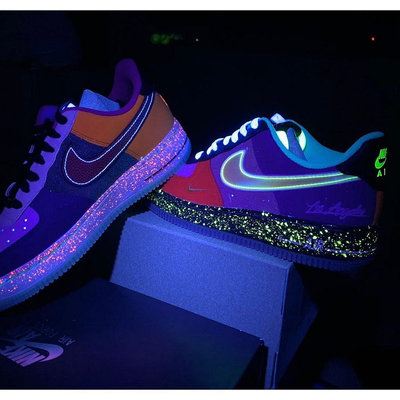 Nike Air Force 1 Low What the LA 洛杉磯 CT1117-100 休閒鞋