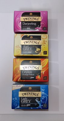 日本片岡物產 TWININGS 英國唐寧茶 下午茶組合 4種 錫蘭茶 大吉嶺 伯爵茶 果香【FIND新鮮貨】