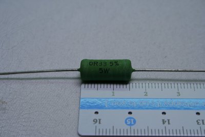 電阻 飛利浦 繞線式 0.33 歐姆 5W 正負5% 進口電阻 音響用