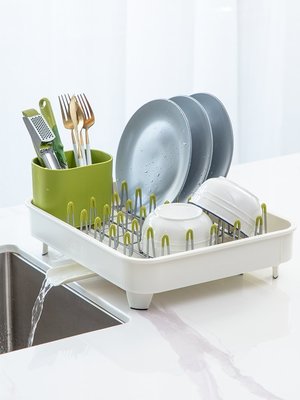 瀝水架英國Joseph廚房多功能碗碟架筷勺收納架可伸縮水槽置物架