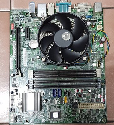 宏碁H57D02A1主機板(1156腳)+Intel Core i3-550處理器(3.2G)整套賣、附原廠風扇與檔板