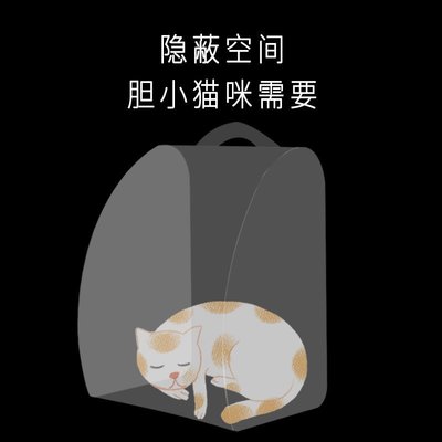 ostracod貓背包貓包外出便攜包寵物背包透氣隱蔽貓咪狗*特價