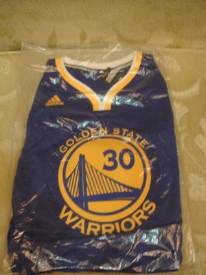 ADIDAS 新版 Swingman 球衣 NBA Curry 咖哩 勇士隊 XL