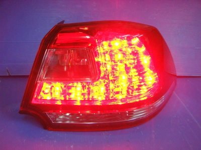 小亞車燈╠ 全新 三菱 原廠 零件 FORTIS 1.8 2.0 紅白 晶鑽 LED 尾燈 外側 一顆3500